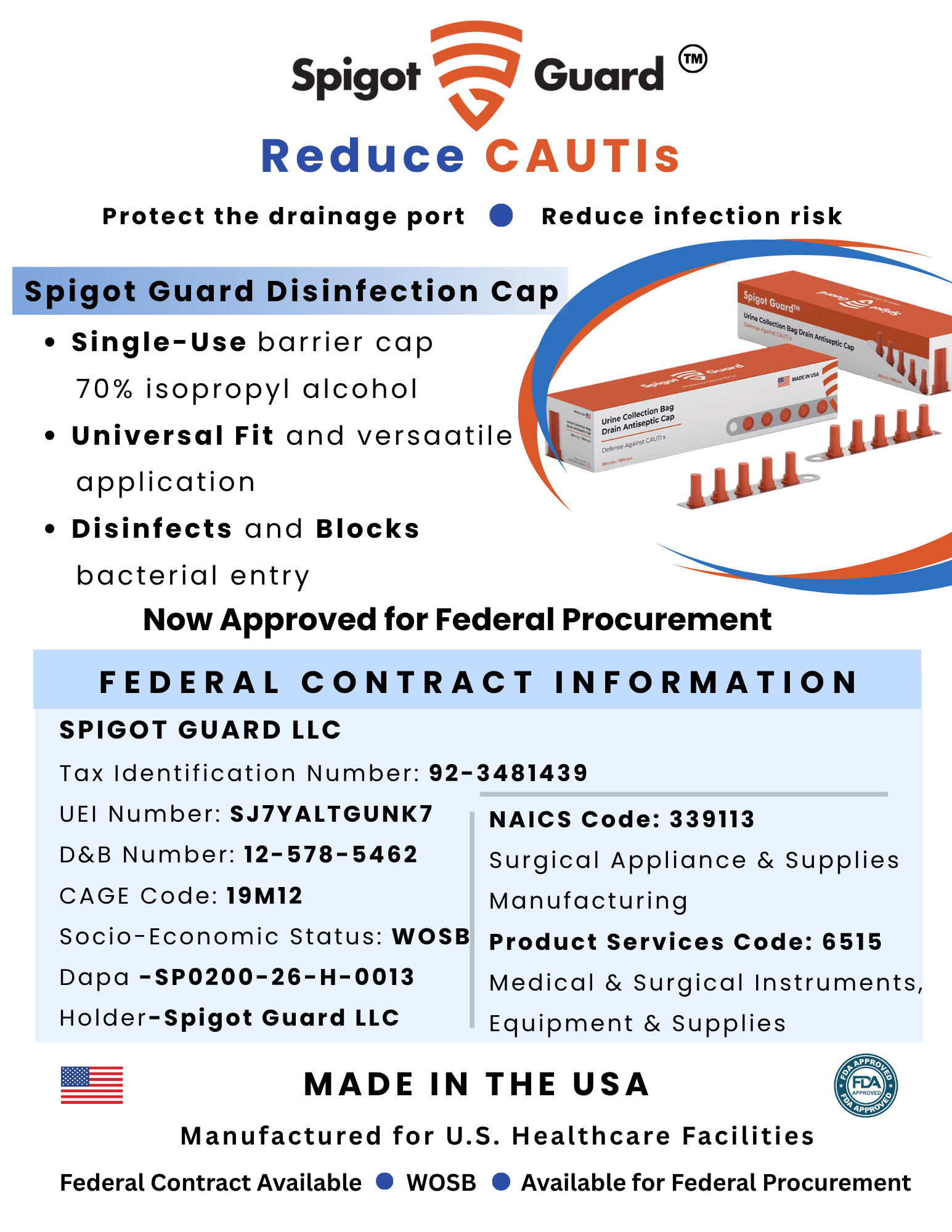 Spigot Guard® & Infection Control flyer 1